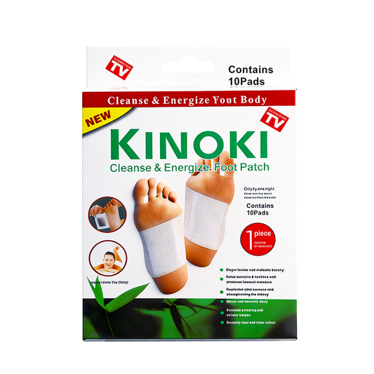 Kinoki Cleanse & Energize Foot Patch – cutie 10 plasturi detox